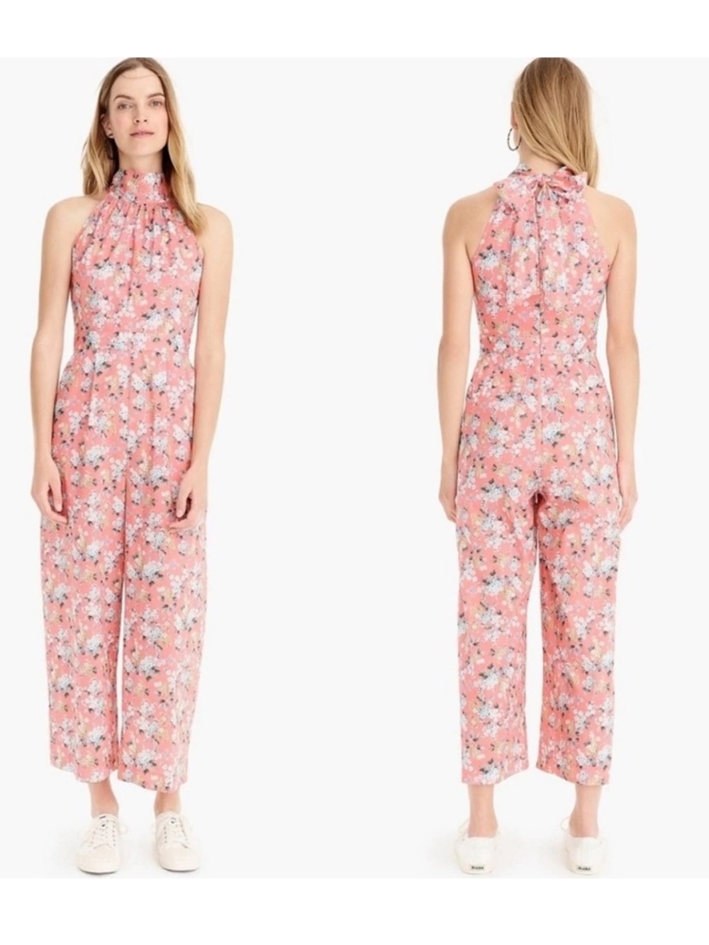 J. CREW Liberty Fabric Josephine Floral Jumpsuit Size 8
